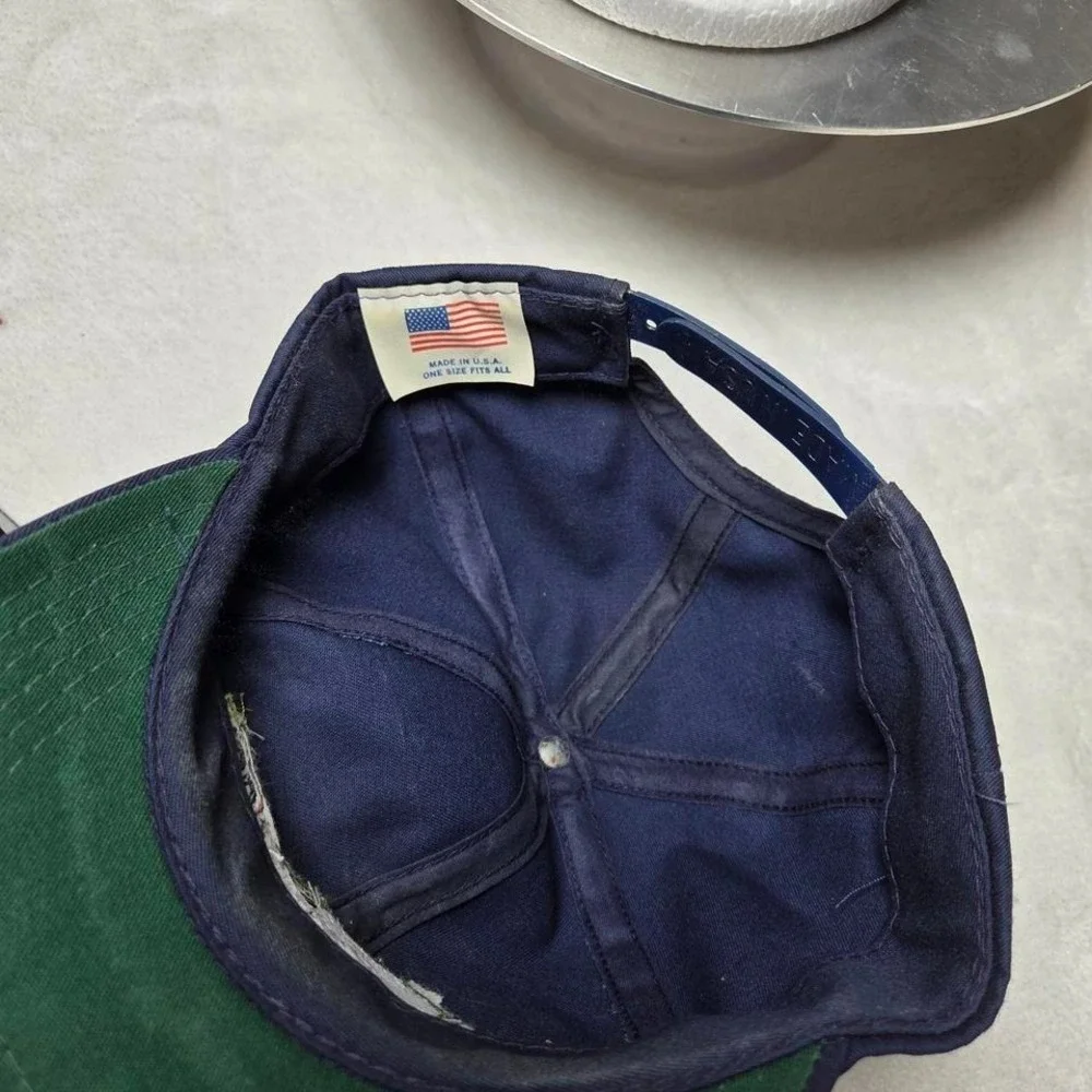 Vintage 1999 Bud Bowl Snapback‎ Hat Cap Embroidered Navy Blue Budweiser